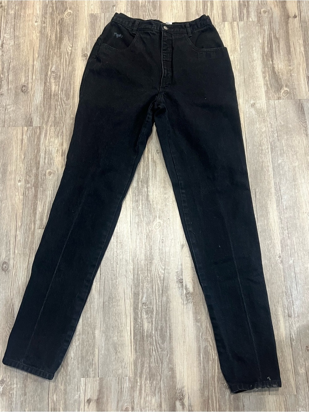 Vintage Bareback Roper Jeans with bow on back.